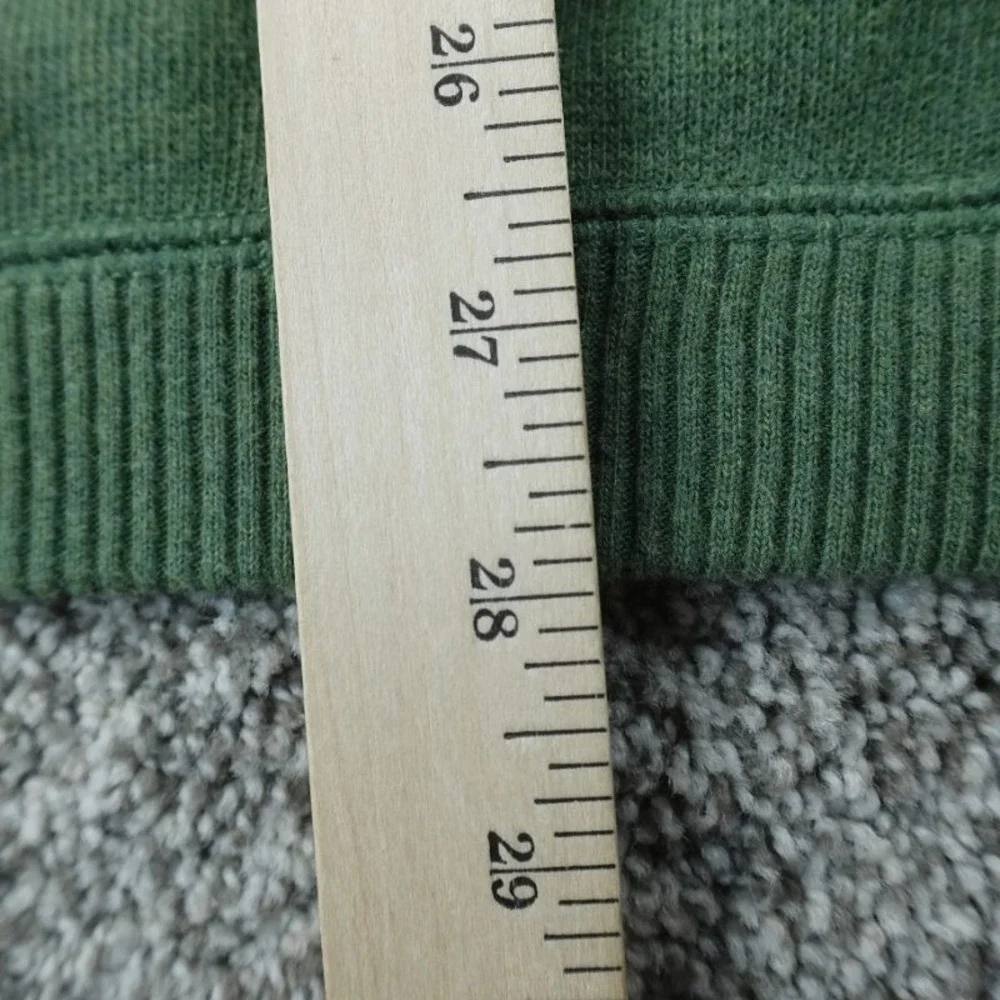 Tommy Bahama Sweater Mens L‎ Green 1/4 Zip Pullover Knit Long Sleeve Sweatshirt